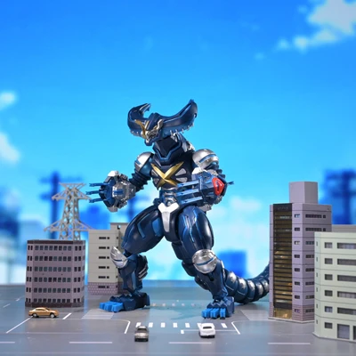 Gambar Keepplay Ultra Kaiju The Cybernetic Monster Cyber Gomora - Biru