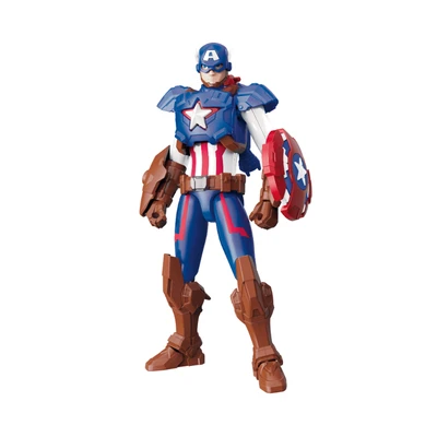 Gambar Keepplay Marvel Captain America Super Armor Vol 1 Model Kit - Biru