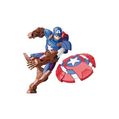 Gambar Keepplay Marvel Captain America Super Armor Vol 1 Model Kit - Biru
