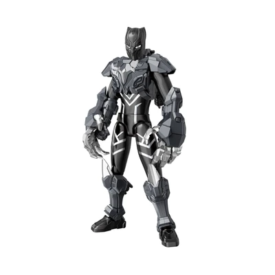 Gambar Keepplay Marvel Black Panther Super Armor Vol 1 Model Kit - Hitam