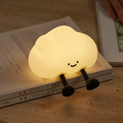 Gambar Informa Lampu Tidur Rechargeable Gureum 14x13x9 cm - Putih