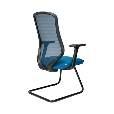 Gambar Sieben Koda Kursi Tamu Kantor - Biru