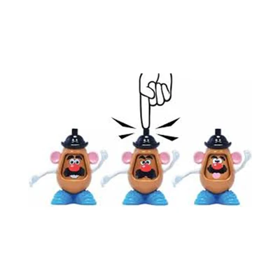 Gambar Sbego Worlds Smallest Minifigure Mr Potato Head - Cokelat