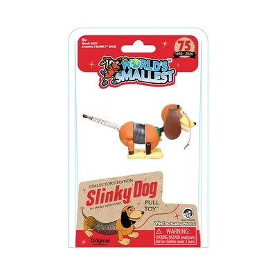 Gambar Sbego Worlds Smallest Collectors Edition Slinky Dog - Cokelat