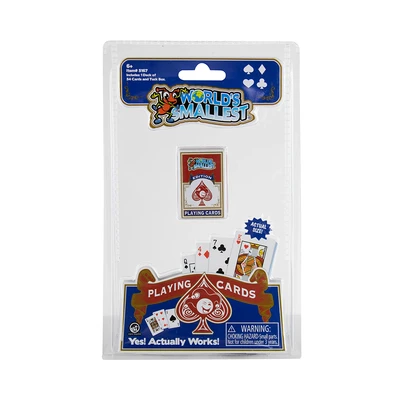 Gambar Sbego Worlds Smallest Playing Cards - Mix