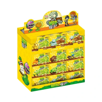 Gambar Kiddy Fun Plant Vs Zombie Minifigure Catapult Car Random