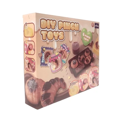 Gambar Kiddy Fun Set Squishy Silica Pinch Kit Bread - Mix
