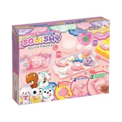 Gambar Kiddy Fun Set Squishy Silica Pinch Kit Ice Cream - Mix