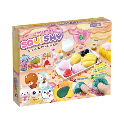 Gambar Kiddy Fun Set Squishy Silica Pinch Kit Fruits - Mix