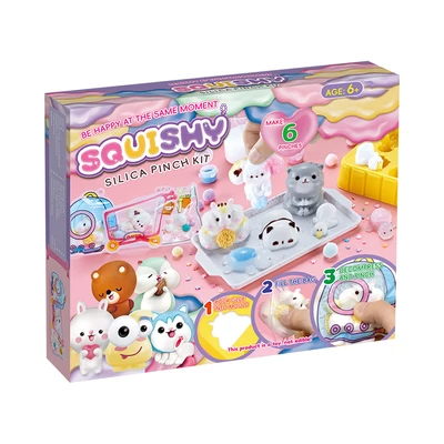 Gambar Kiddy Fun Set Squishy Silica Pinch Kit Animals - Mix