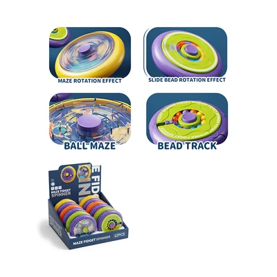 Gambar Kiddy Fun Maze Fidget Spinner Random