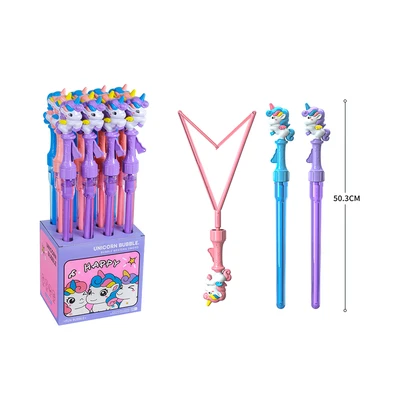 Gambar Kiddy Fun 100 Ml Bubble Stick Unicorn Sword Random