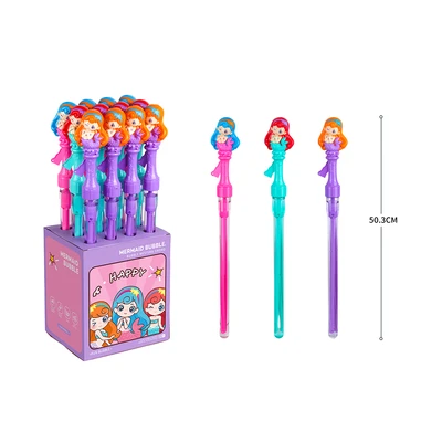 Gambar Kiddy Fun Bubble Stick Mermaid Sword 100 Ml Random