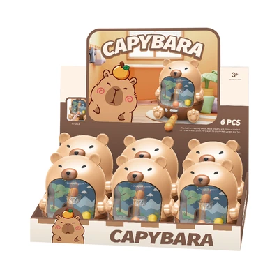 Gambar Kiddy Fun Capybara Shooting Machine - Cokelat