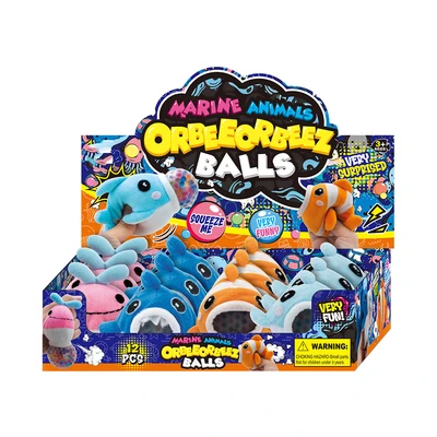 Gambar Kiddy Fun Fidget Qrbeeorbeez Marine Animals Balls Random