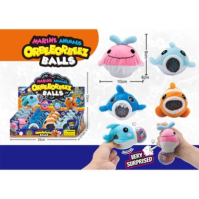 Gambar Kiddy Fun Fidget Qrbeeorbeez Marine Animals Balls Random