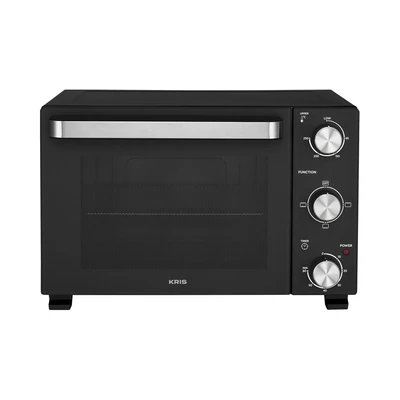 Gambar Kris Oven Toaster Duoglass 22 Liter - Hitam