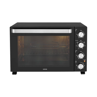 Gambar Kris Oven Toaster Duoglass 48 Liter - Hitam