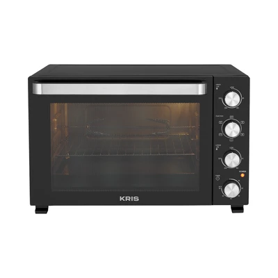 Gambar Kris Oven Toaster Duoglass 60 Liter - Hitam