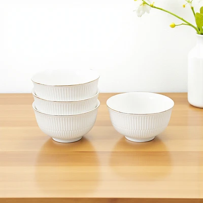 Gambar Appetite Hera Perlengkapan Makan Porcelain Set 12 pcs - Putih