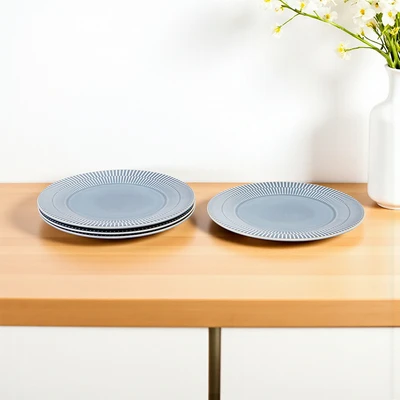 Gambar Appetite Hera Perlengkapan Makan Porcelain Set 12 pcs - Biru Navy