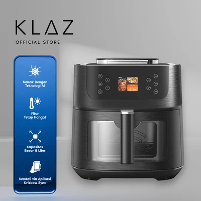 Gambar Klaz Culinapro Air Fryer Smart 8 Liter 1200 watt - Hitam
