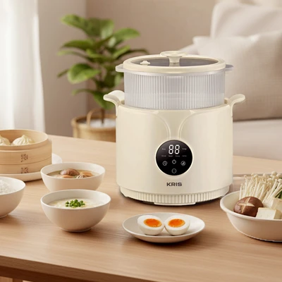 Gambar Kris Orion Rice Cooker 800 ml - Putih