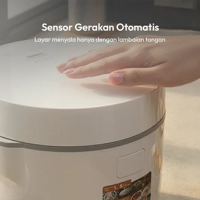 Gambar Klaz Koji Rice Cooker 1 Liter - Putih