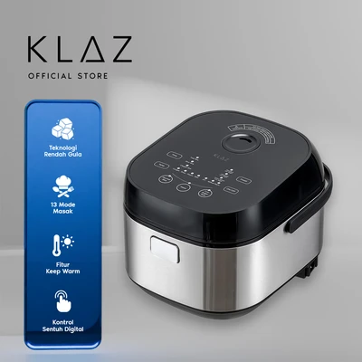 Gambar Klaz Vapori Rice Cooker Low Sugar 1.8 Liter - Putih