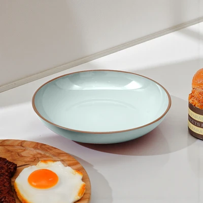 Gambar Culinart Siera Piring Saji Plastik Deep 22 cm - Hijau
