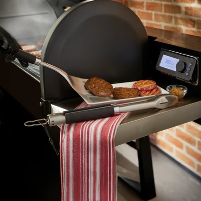 Gambar Weber Spatula & Penjepit Set 2 pcs - Hitam/Silver