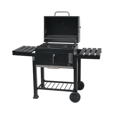 Gambar Celcio&Co Pemanggang Arang Dengan Kabinet Adjustable - Hitam