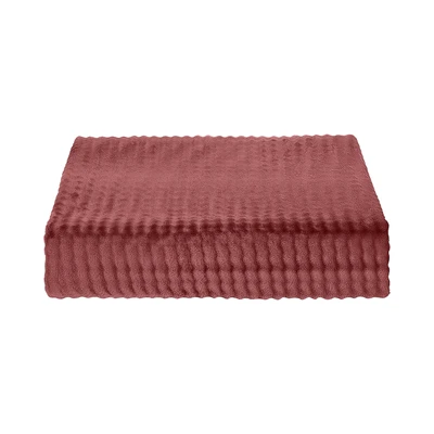 Gambar Informa 150x200 cm Selimut Polyester Cloude Madder - Cokelat