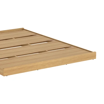 Gambar Informa 160x200 cm Pablo Dipan Tempat Tidur Wooden - Cokelat Euro Oak