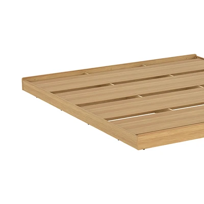 Gambar Informa 180x200 cm Pablo Dipan Tempat Tidur Wooden - Cokelat Euro Oak
