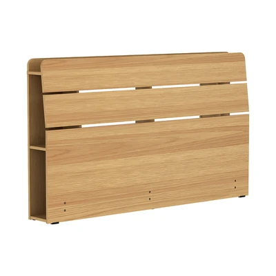 Gambar Informa 120x200 cm Pablo Headboard Wood - Cokelat Euro Oak