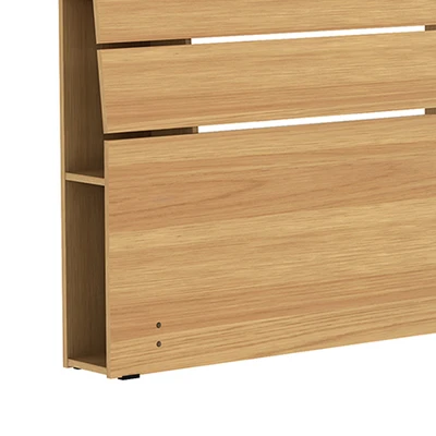 Gambar Informa 160x200 cm Pablo Headboard Wood - Cokelat Euro Oak