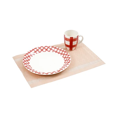 Gambar Appetite Pavel Tatakan Piring 45x30 cm Set 4 pcs - Gold
