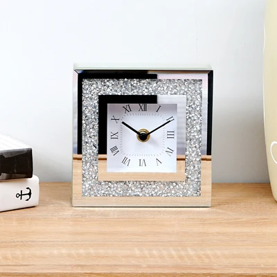 Gambar Informa Jam Meja 14 cm - Silver