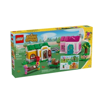 Gambar LEGO Animal Crossing Creative Houses Seasons Of Fun Set 814 Pcs 77057 - Mix