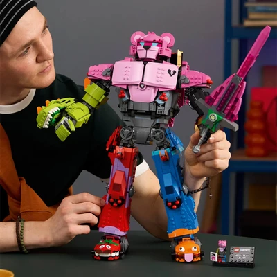 Gambar LEGO Fortnite Mecha Team Leader Set 2503 Pcs 77078 - Mix