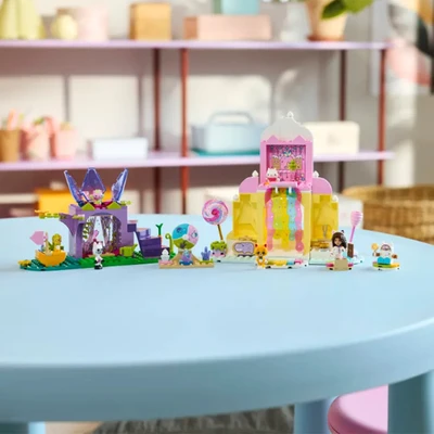 Gambar LEGO Gabbys Dollhouse Sweet Treat Mountain & Kitty Garden Set 263 Pcs 11205 - Mix