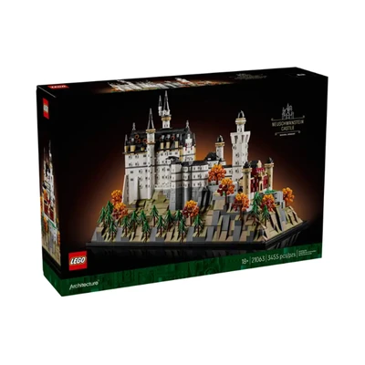 Gambar LEGO Architecture Neuschwanstein Castle Set 3455 Pcs 21063 - Mix