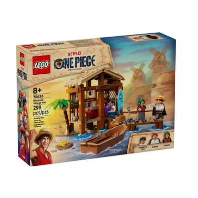 Gambar LEGO One Piece Windmill Village Hut Set 299 Pcs 75636 - Mix