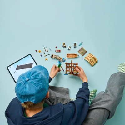 Gambar LEGO One Piece Windmill Village Hut Set 299 Pcs 75636 - Mix