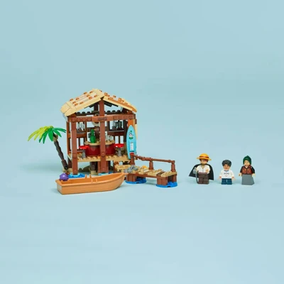Gambar LEGO One Piece Windmill Village Hut Set 299 Pcs 75636 - Mix