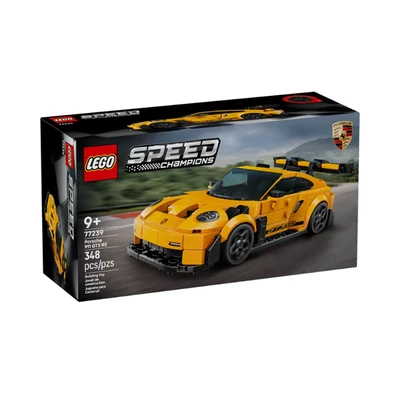 Gambar LEGO Speed Champions Porsche 911 Gt3 Rs Set 348 Pcs 77239 - Kuning