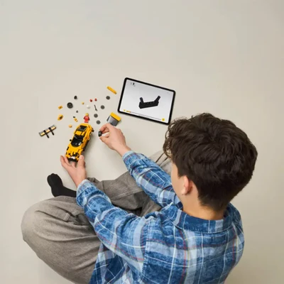 Gambar LEGO Speed Champions Porsche 911 Gt3 Rs Set 348 Pcs 77239 - Kuning