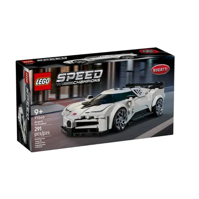 Gambar LEGO Speed Champions Bugatti Centodieci Set 291 Pcs 77240 - Putih