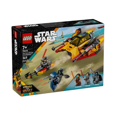 Gambar LEGO Star Wars The Force Burner Snowspeeder Set 349 Pcs 75414 - Mix